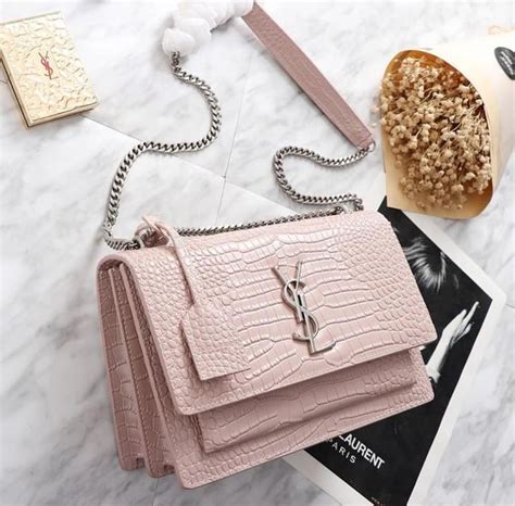 cream ysl purse|ysl pink pouch.